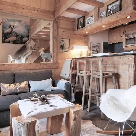 Duplex Chaleureux Au Coeur De Megeve 2 P Apartment Exterior photo